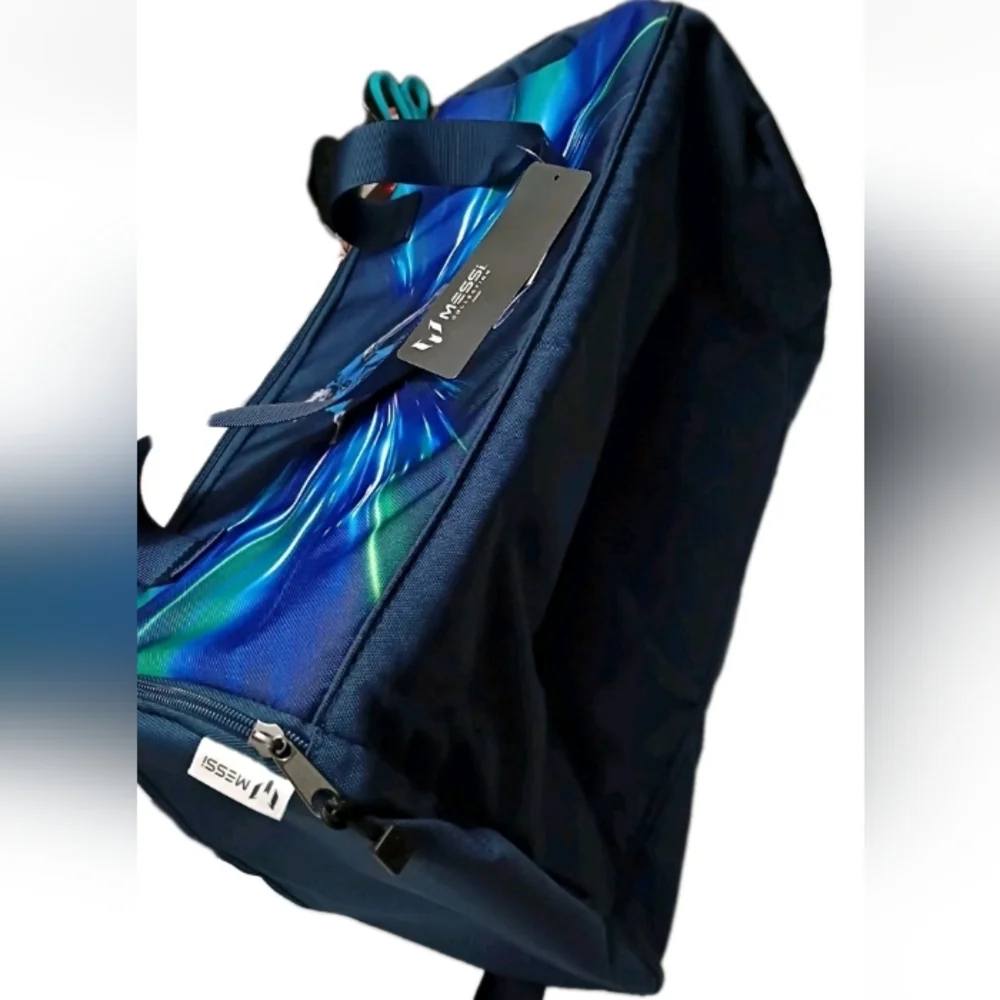 Messi Soccer Duffle Bag Blue